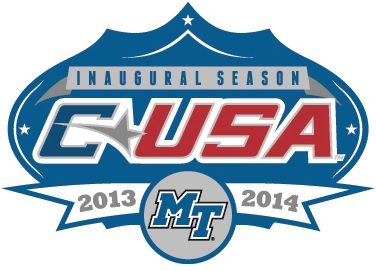 Middle Tennessee Blue Raiders 2013 Anniversary Logo diy iron on heat transfer